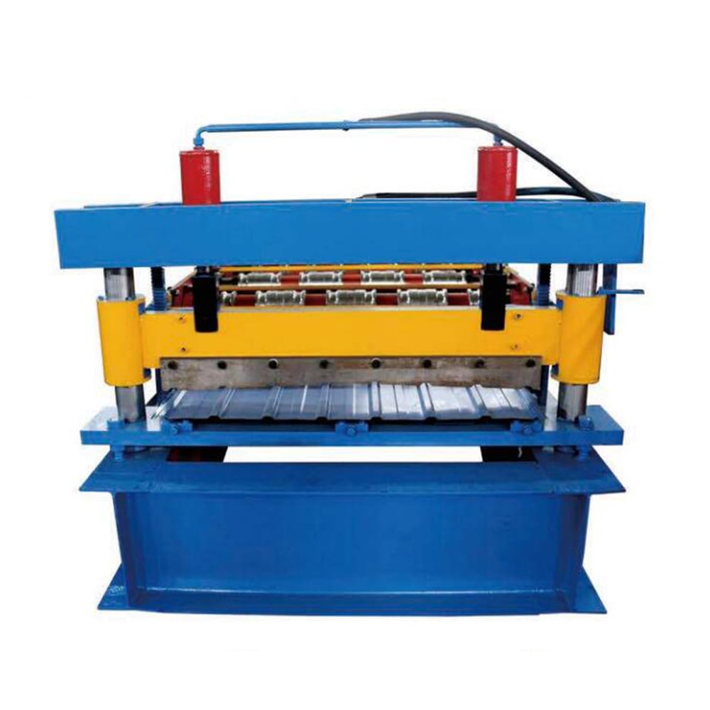 Safe stud and track roll forming machine
