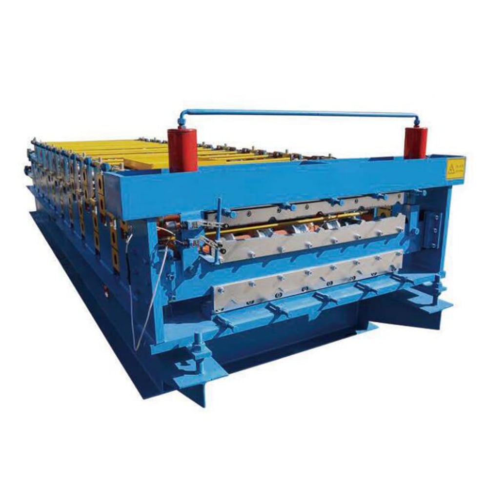 Dual layer purlin roll forming system