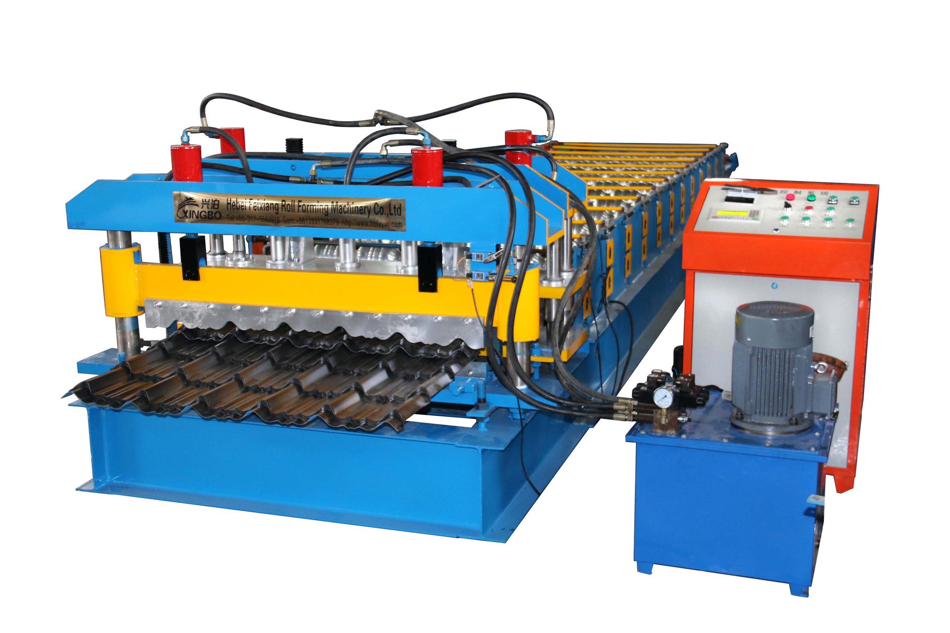 High-Speed glazed tile roll forming machine
