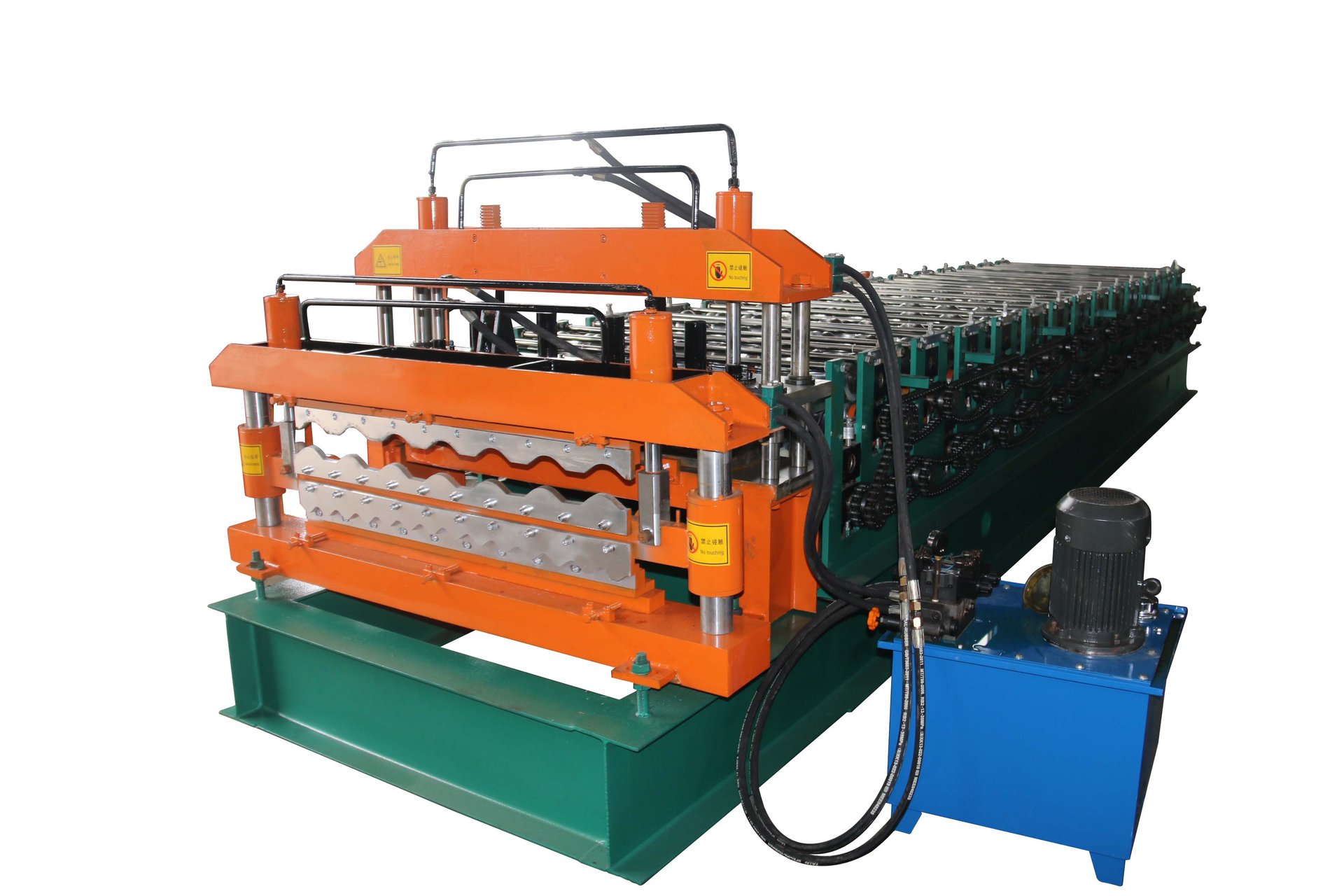 Sheet metal double roll forming solution